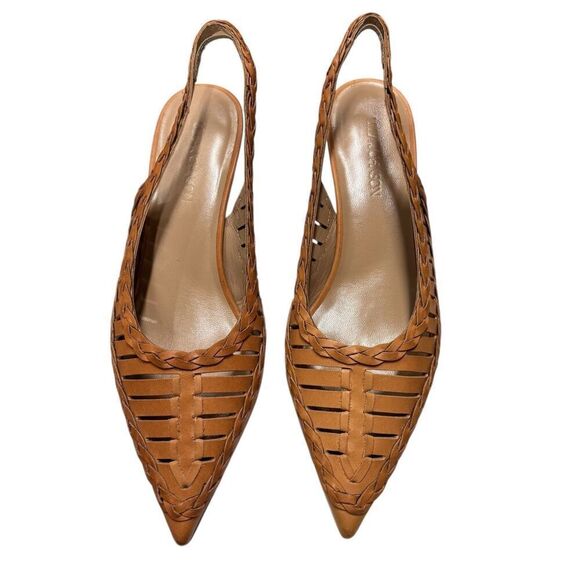 Ulla Johnson Penelope Strappy Kitten Heel in Pecan Brown NWB Size 37 or 7 - Picture 4 of 11